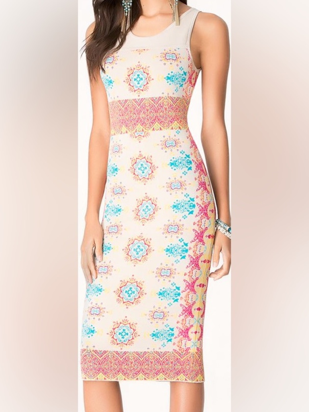 bebe Knit Bodycon dress Sz.S